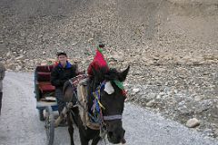 4 Everest North Base Camp 1 Jerome Ryan On Horse Cart To Base Camp